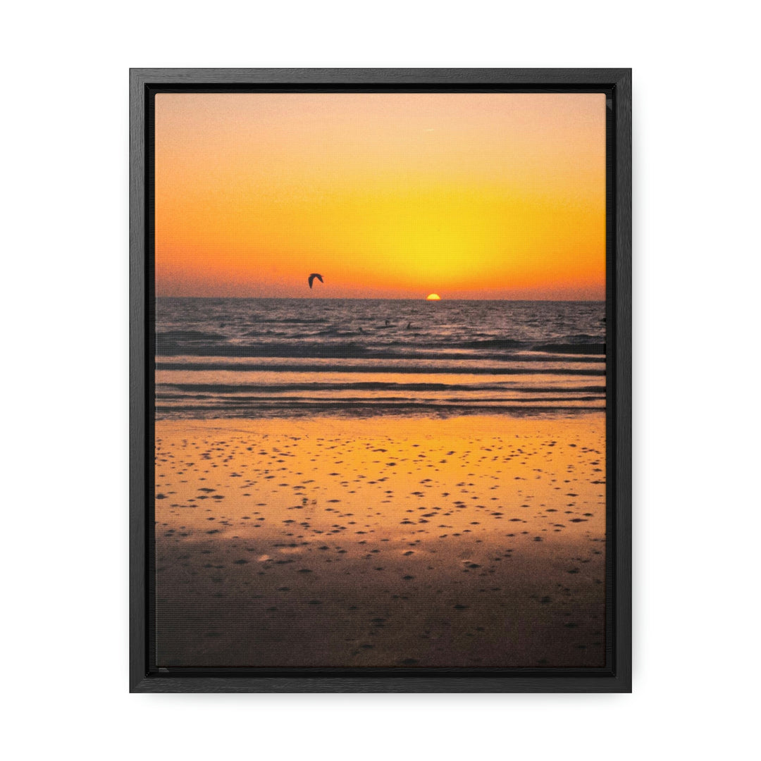 Sunrise on the Sea - Canvas with Frame