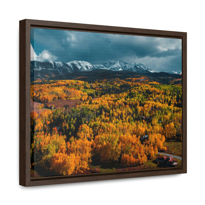 Golds of Autumn - Canvas with Frame