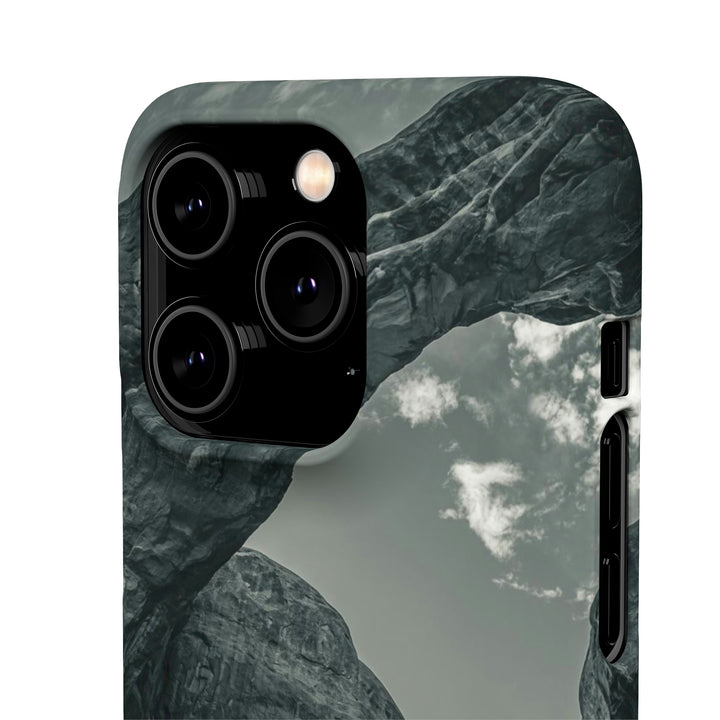 Natural Frames Part 4 in Black and White - Phone Case