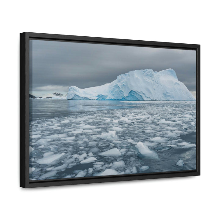 Lane of Ice - Canvas with Frame