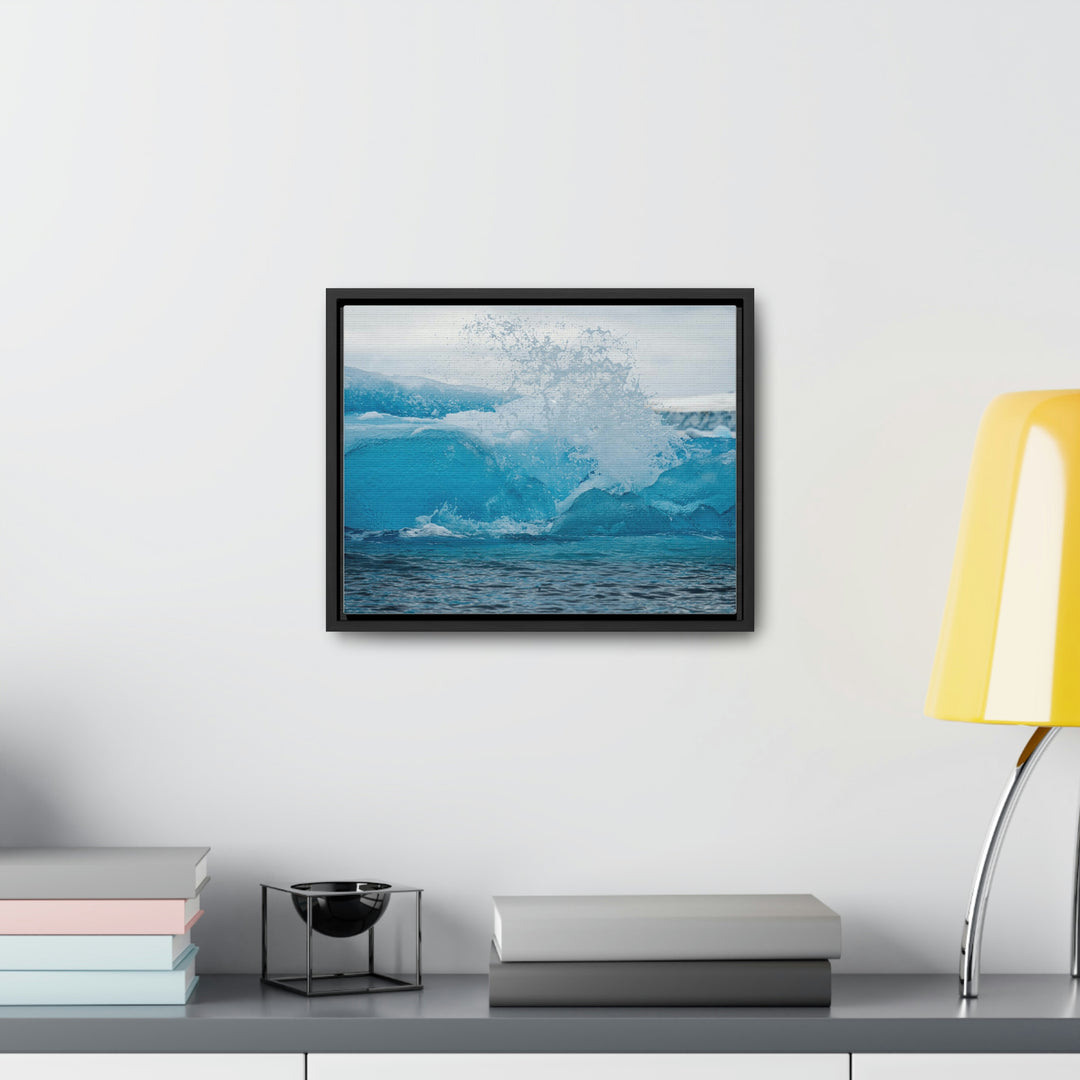 Freezing Splash - Canvas with Frame