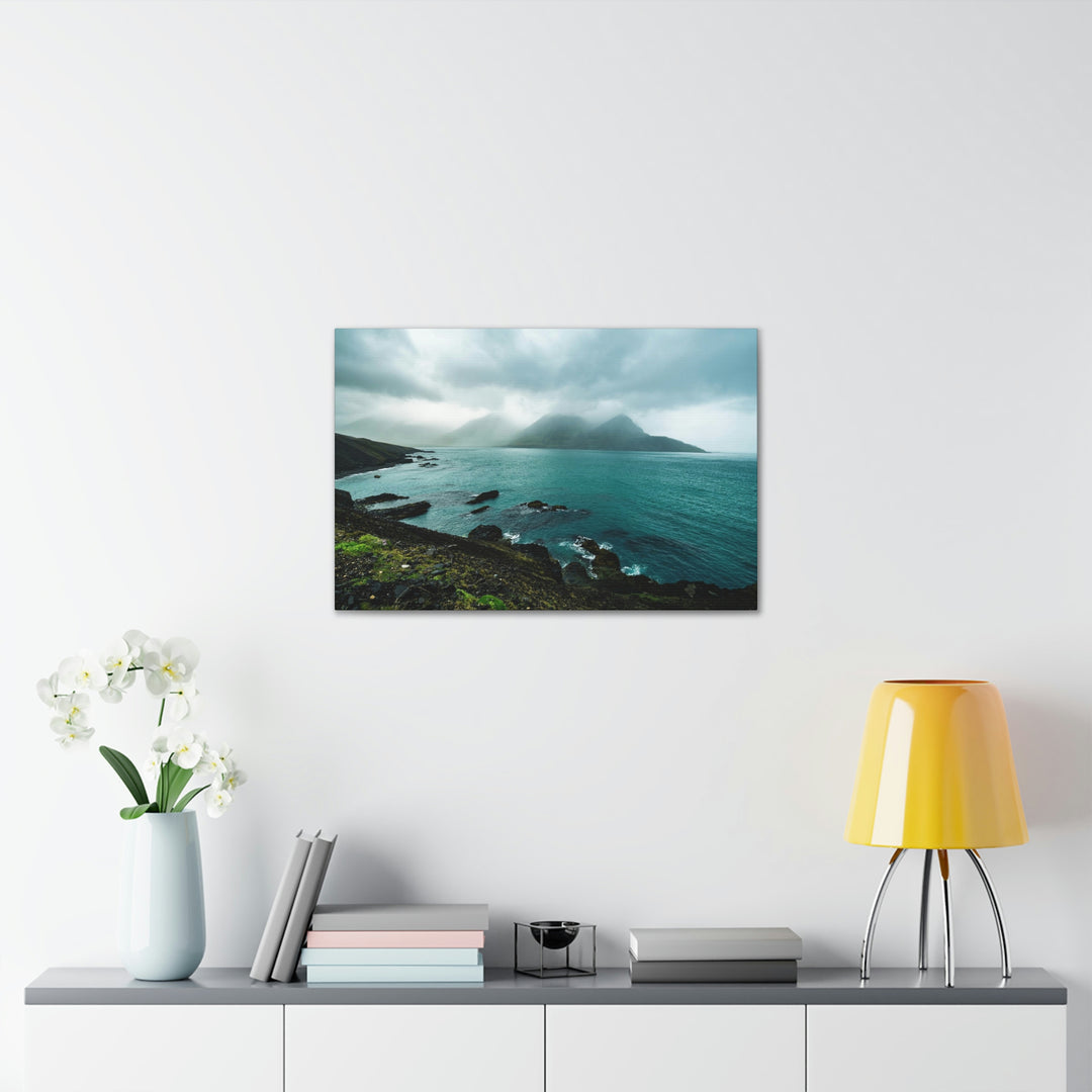 Mystical Mountain View - Canvas