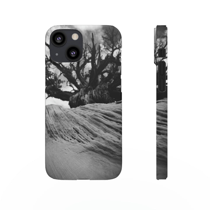 Desert Reach in Black and White - Phone Case