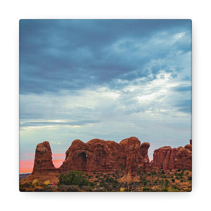 Arches at Sunset - Canvas