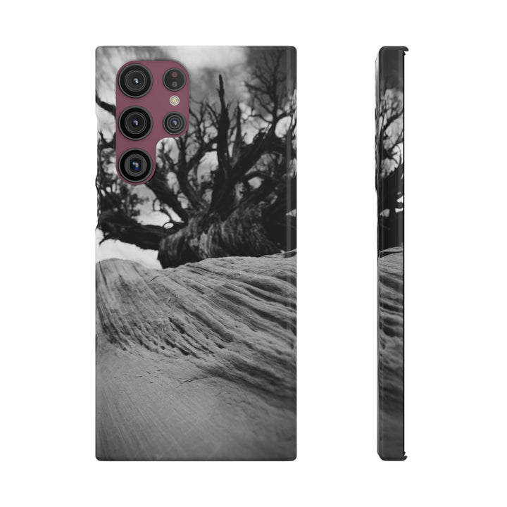 Desert Reach in Black and White - Phone Case