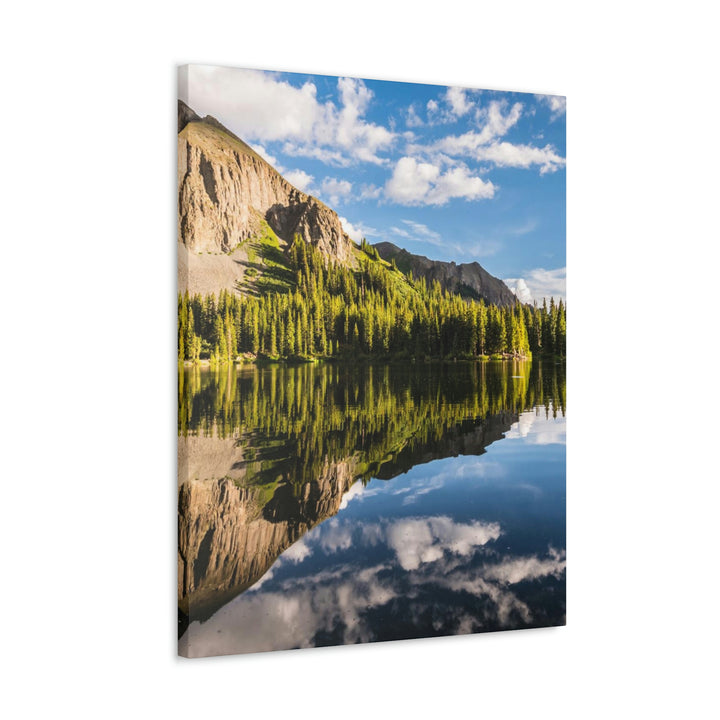 Mountain Scene Reflected - Canvas