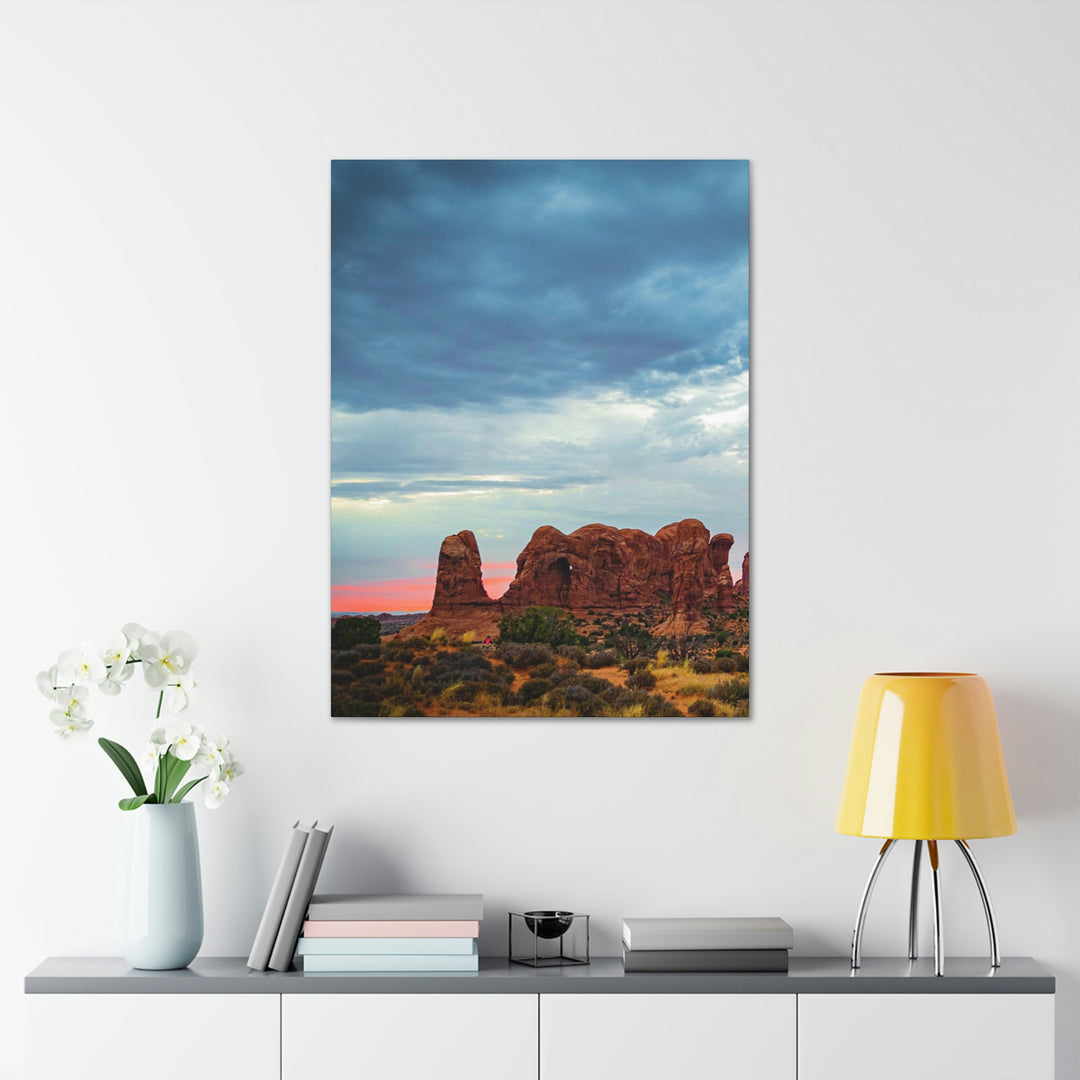 Arches at Sunset - Canvas