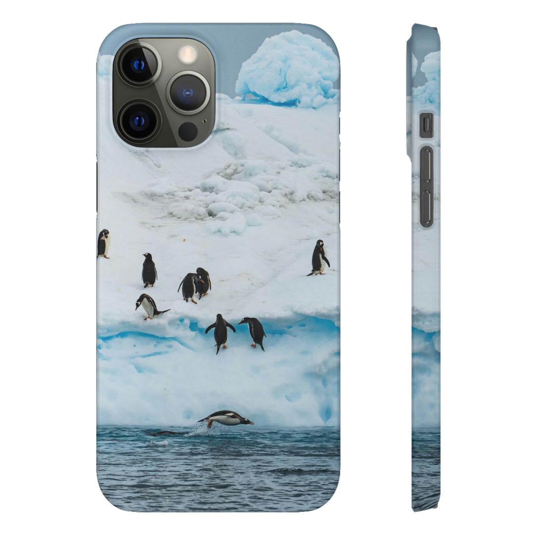 Porpoising Penguin - Phone Case