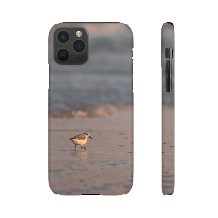 Sanderling in Soft Dusk Light - Phone Case