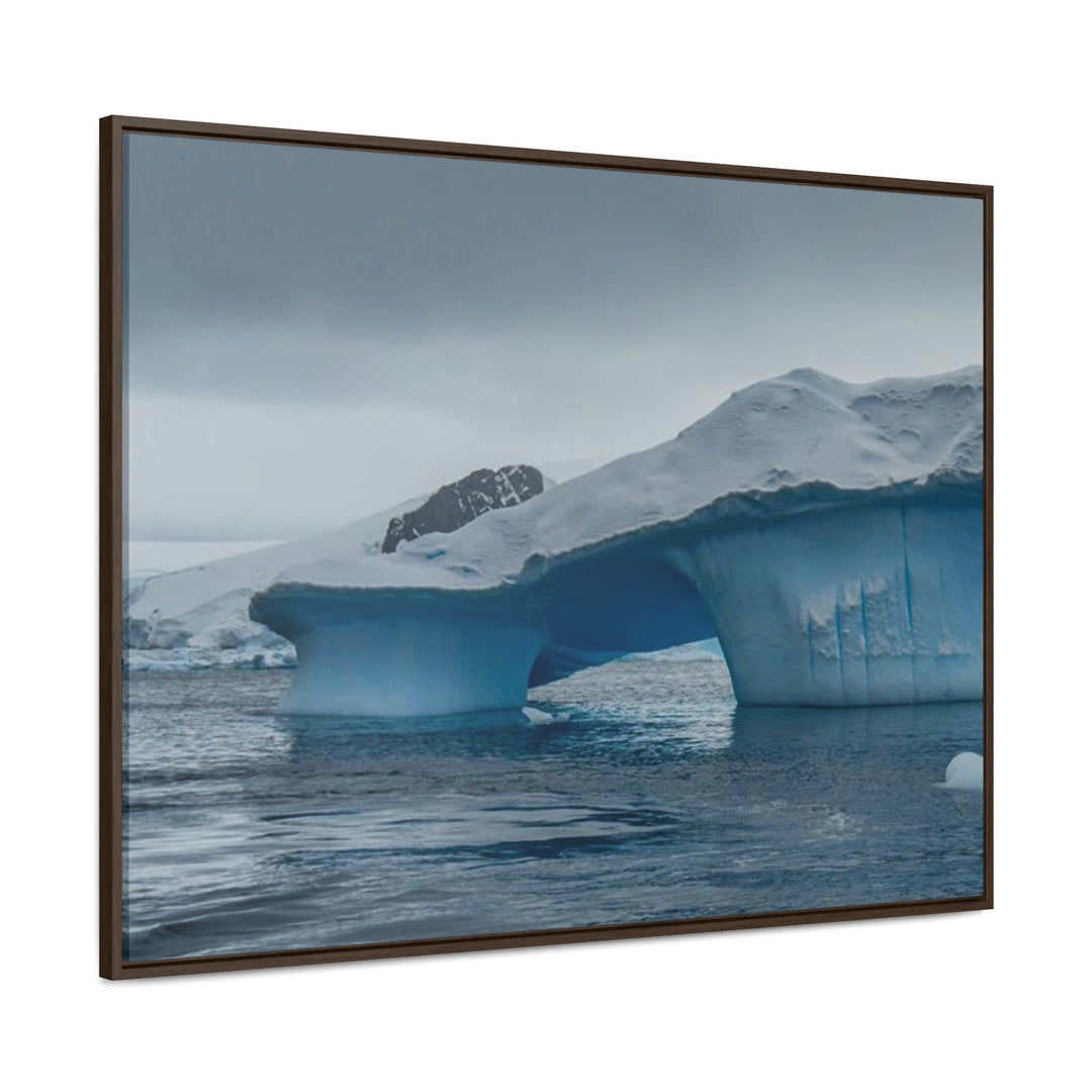 Textured Ice - Canvas with Frame