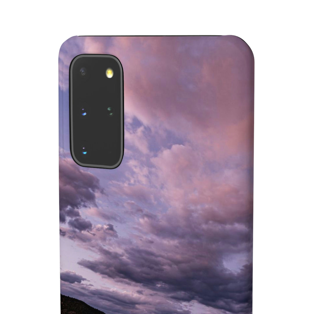 Painted Wall at Sunset Part 3 - Phone Case