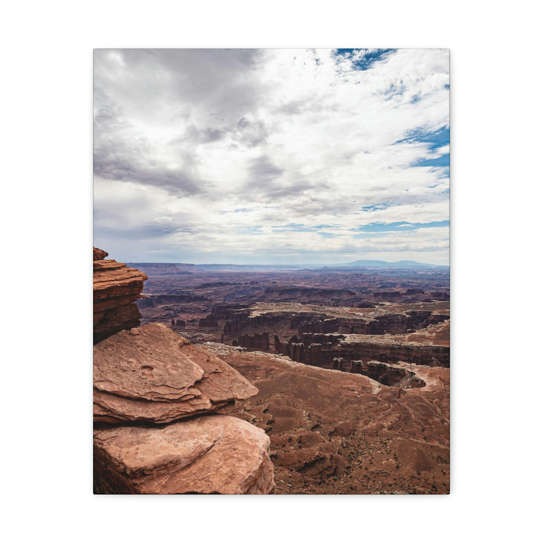 The Canyon Below - Canvas