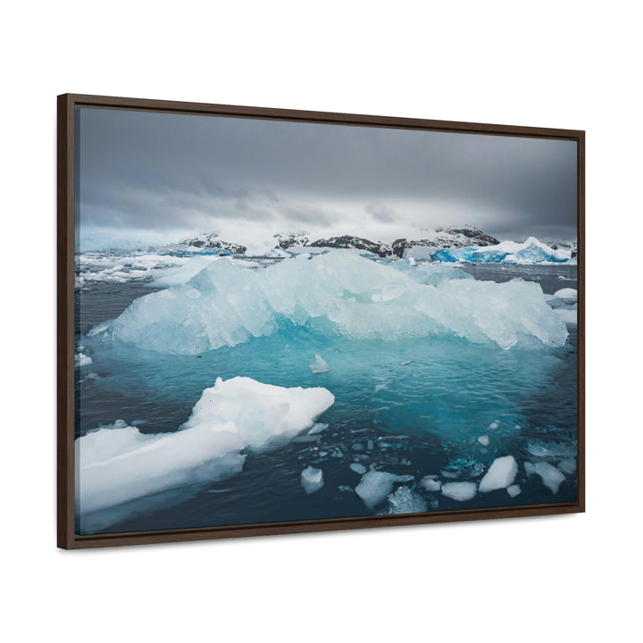 Floating Ice - Canvas with Frame