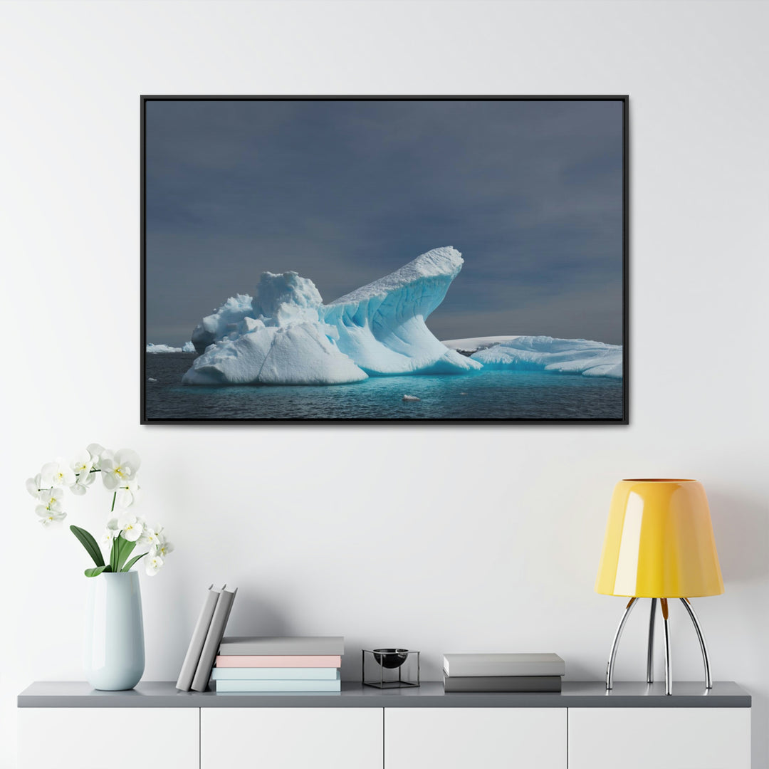 The Angles of an Iceberg - Canvas with Frame