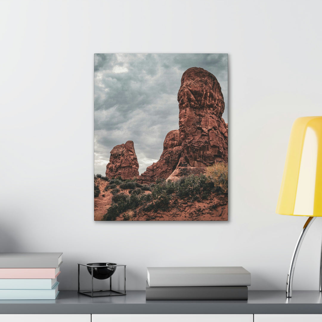 Dramatic Rocks - Canvas