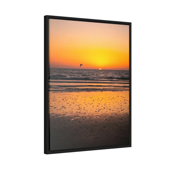 Sunrise on the Sea - Canvas with Frame