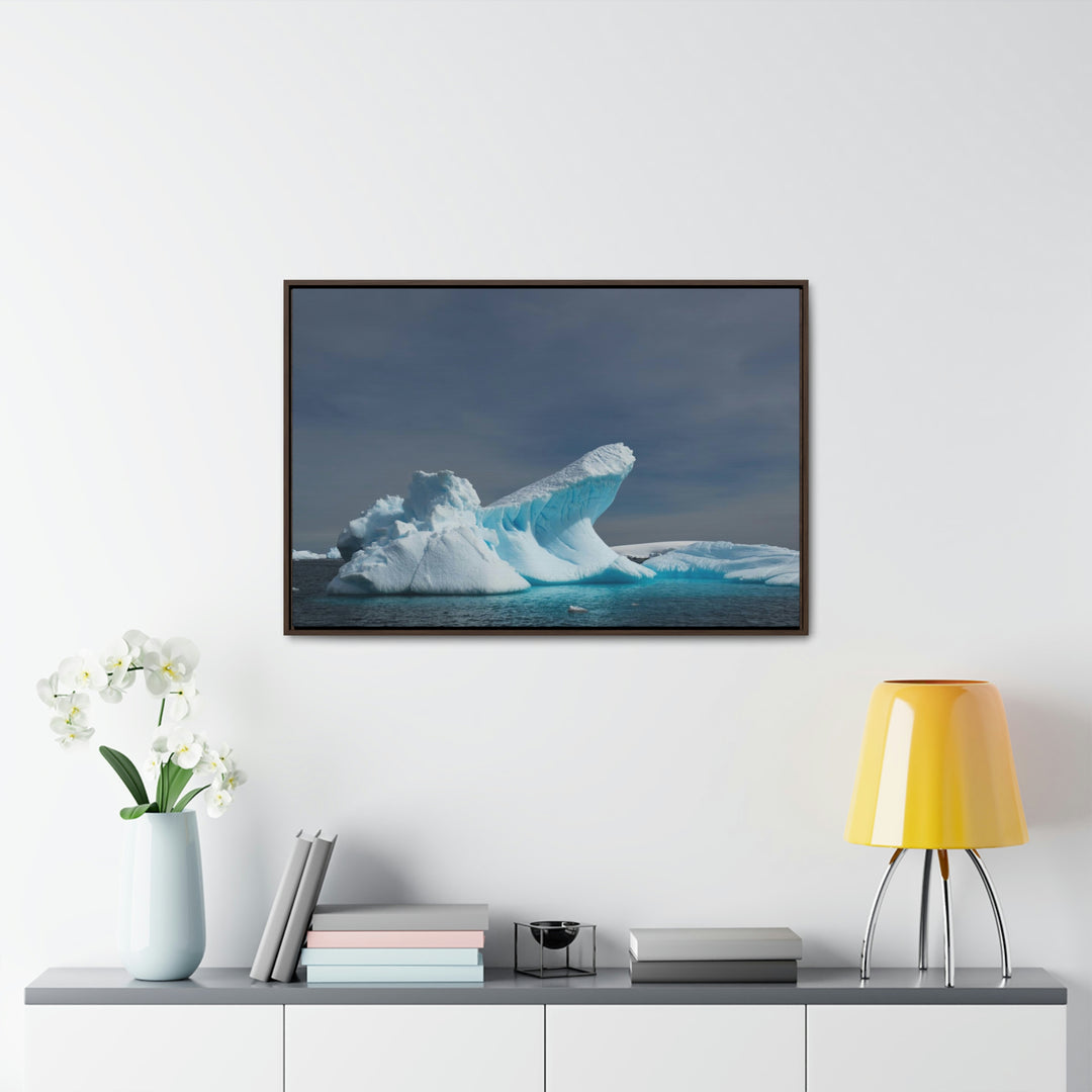 The Angles of an Iceberg - Canvas with Frame