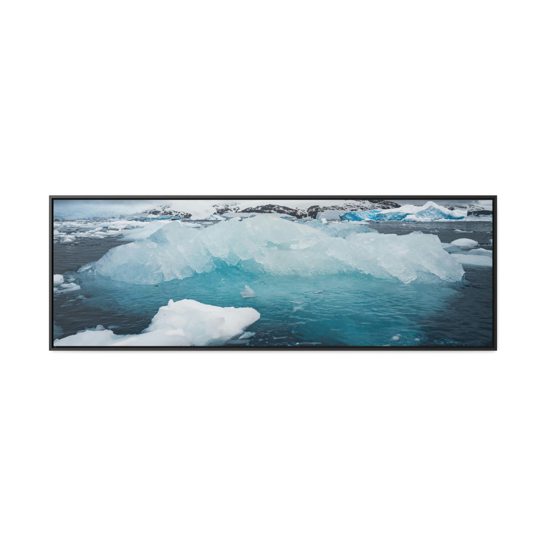 Floating Ice - Canvas with Frame