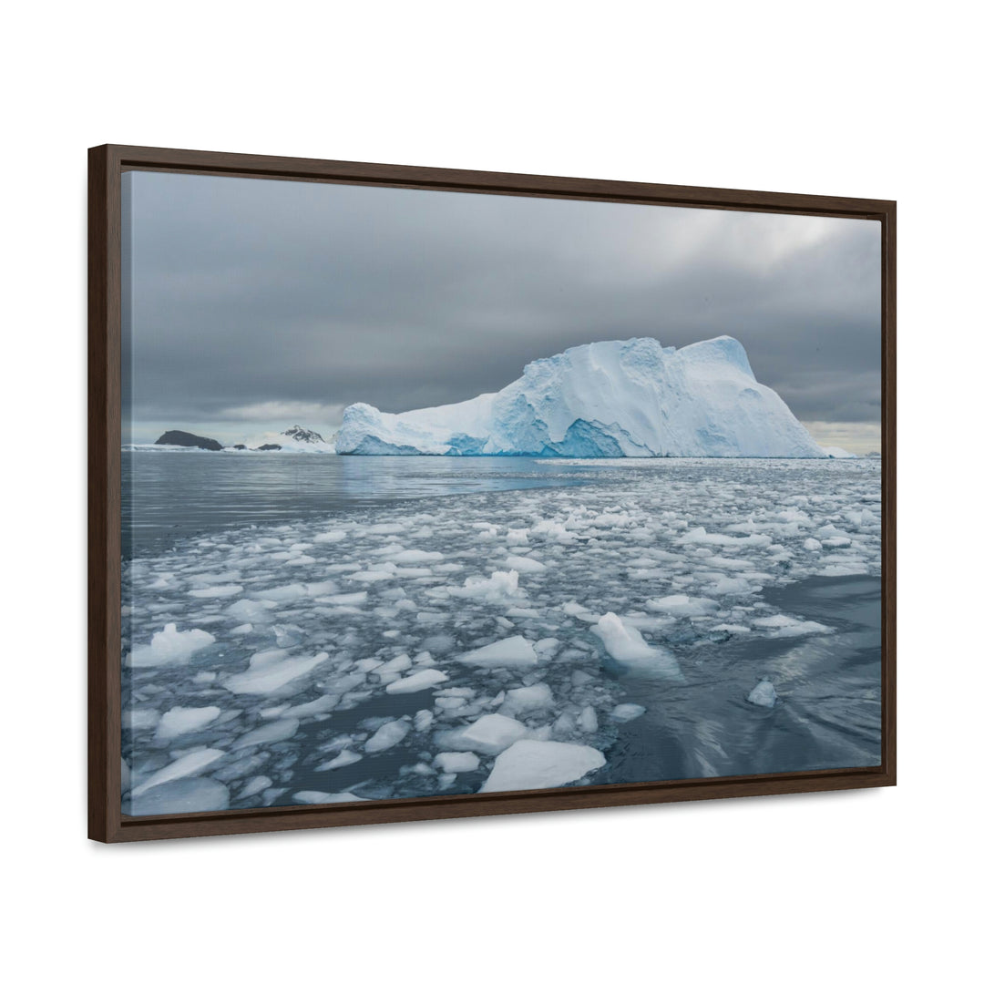 Lane of Ice - Canvas with Frame