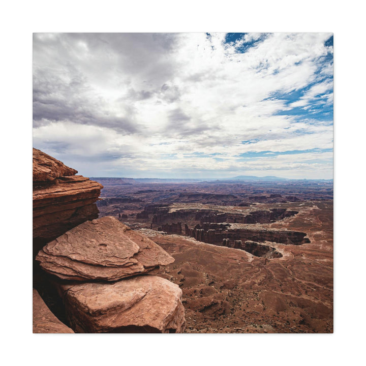 The Canyon Below - Canvas