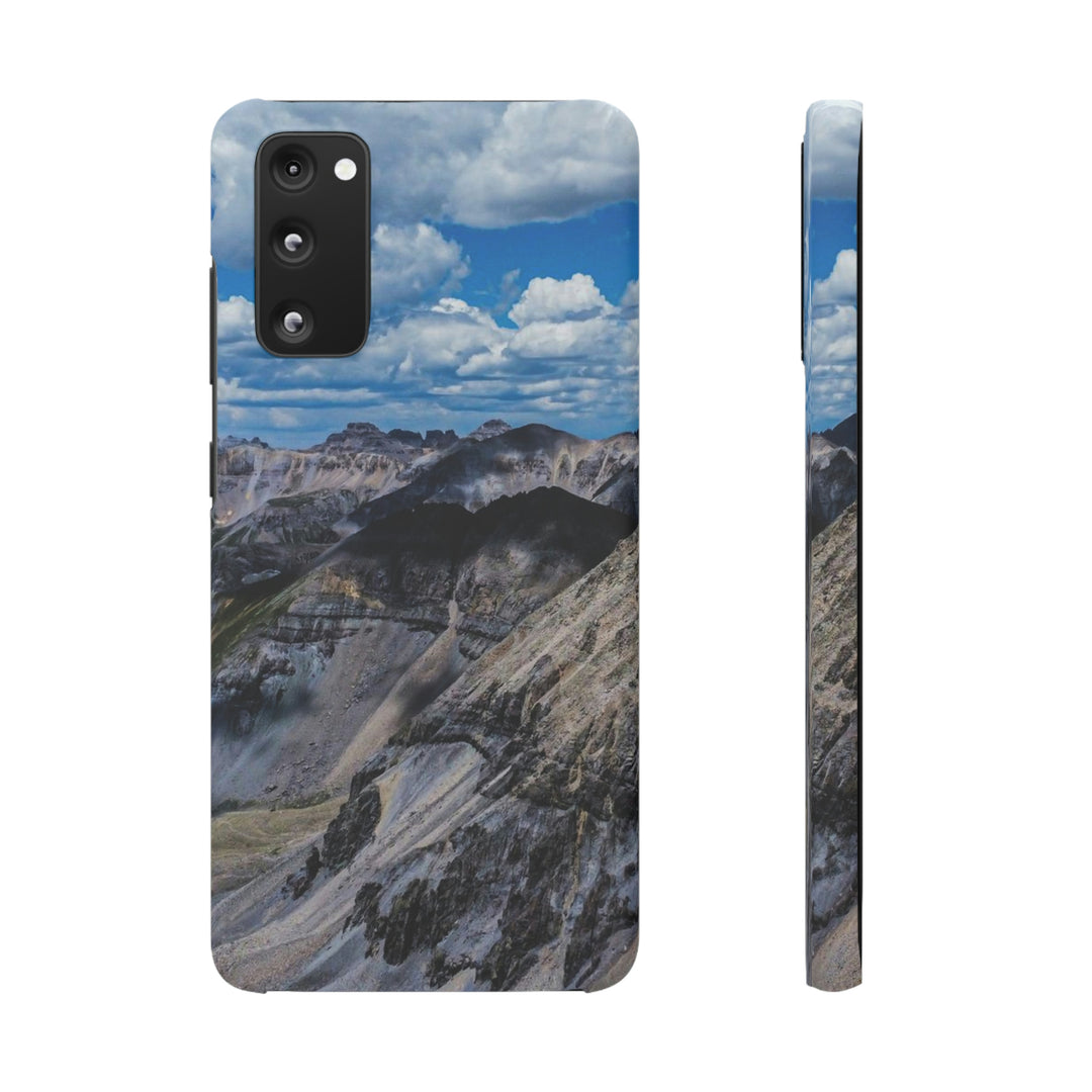 Imogene Pass From the Air - Phone Case