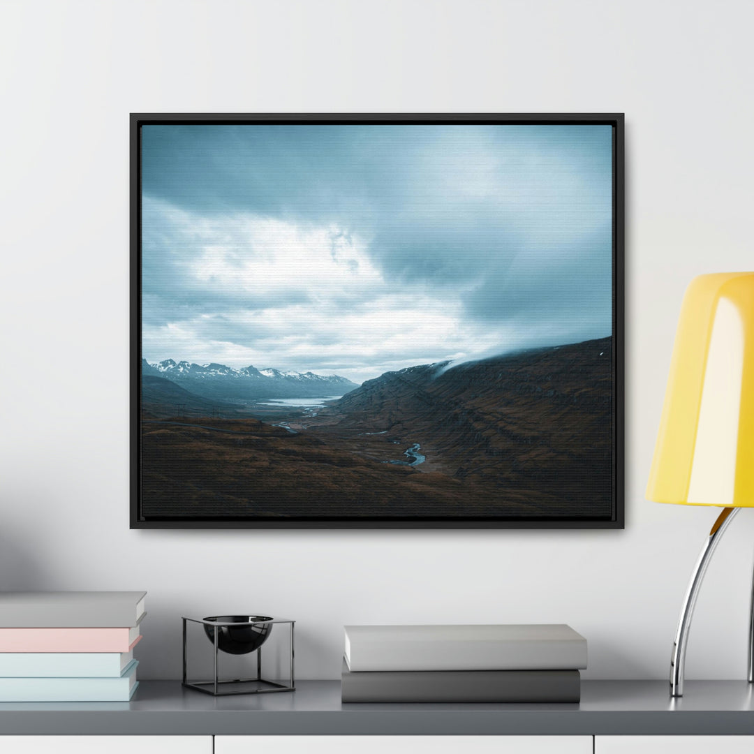 Icelandic Scene - Canvas with Frame