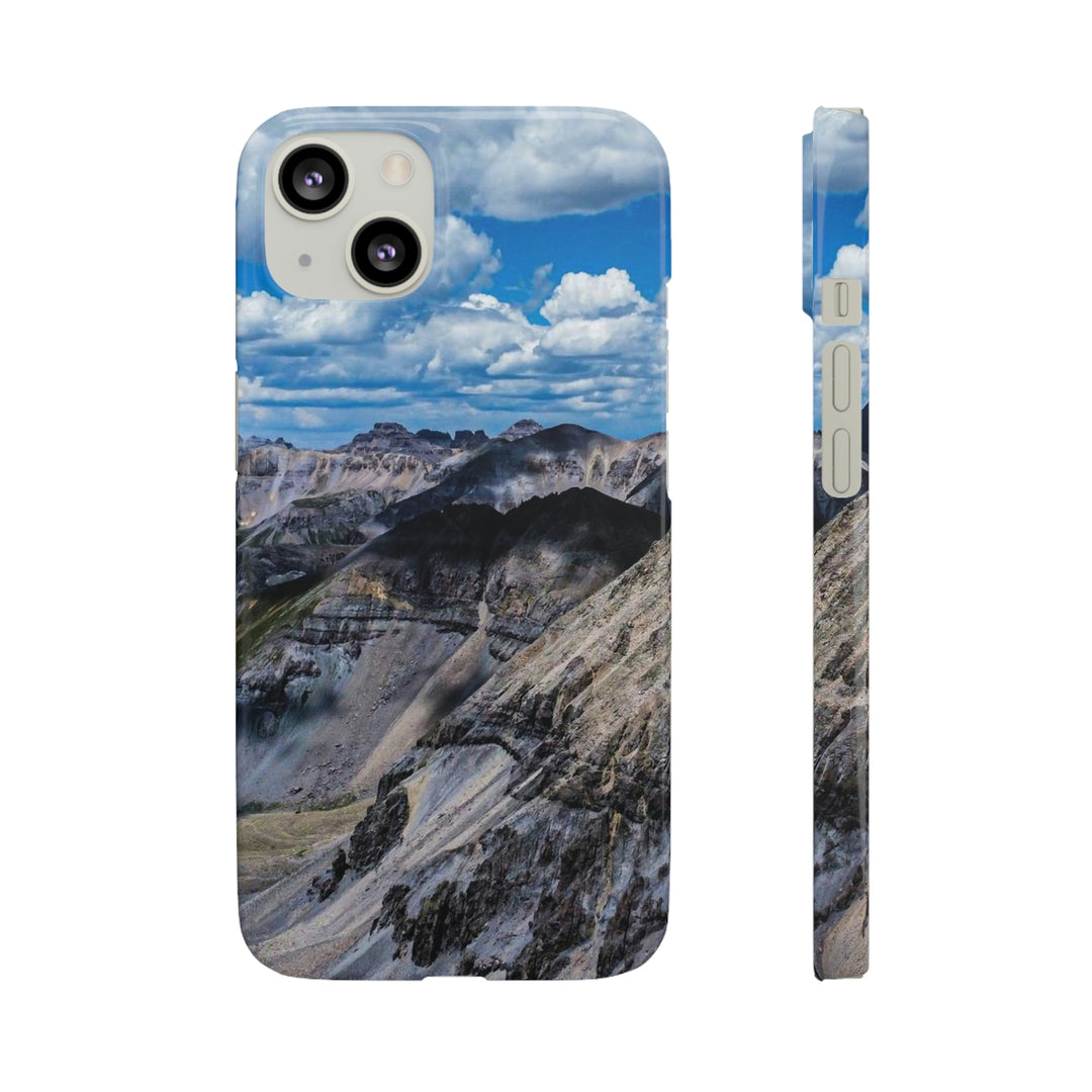 Imogene Pass From the Air - Phone Case