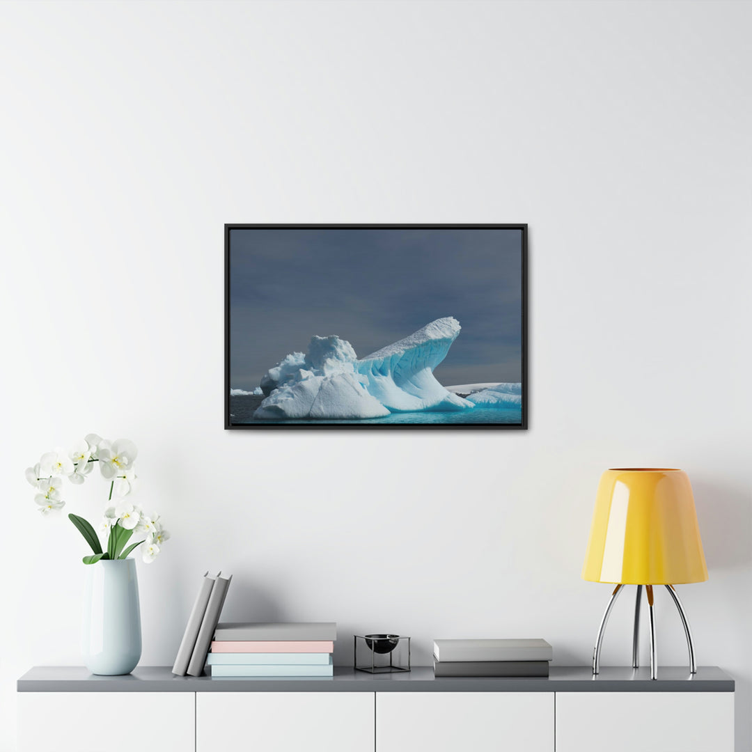 The Angles of an Iceberg - Canvas with Frame