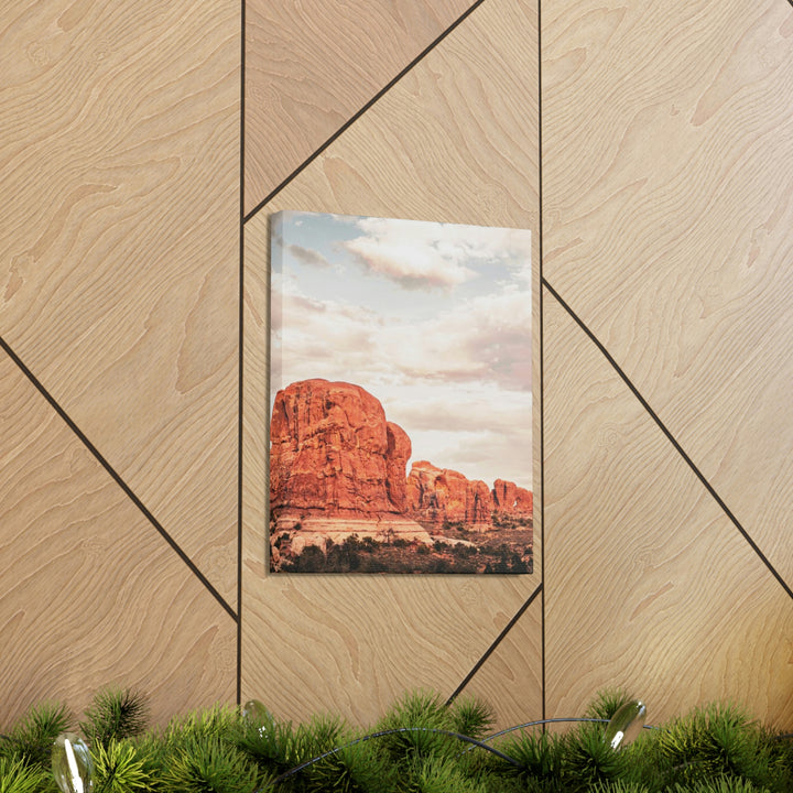 A Desert Sunset - Canvas