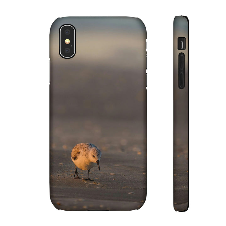 Feeding Sanderling - Phone Case