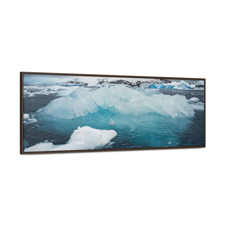 Floating Ice - Canvas with Frame