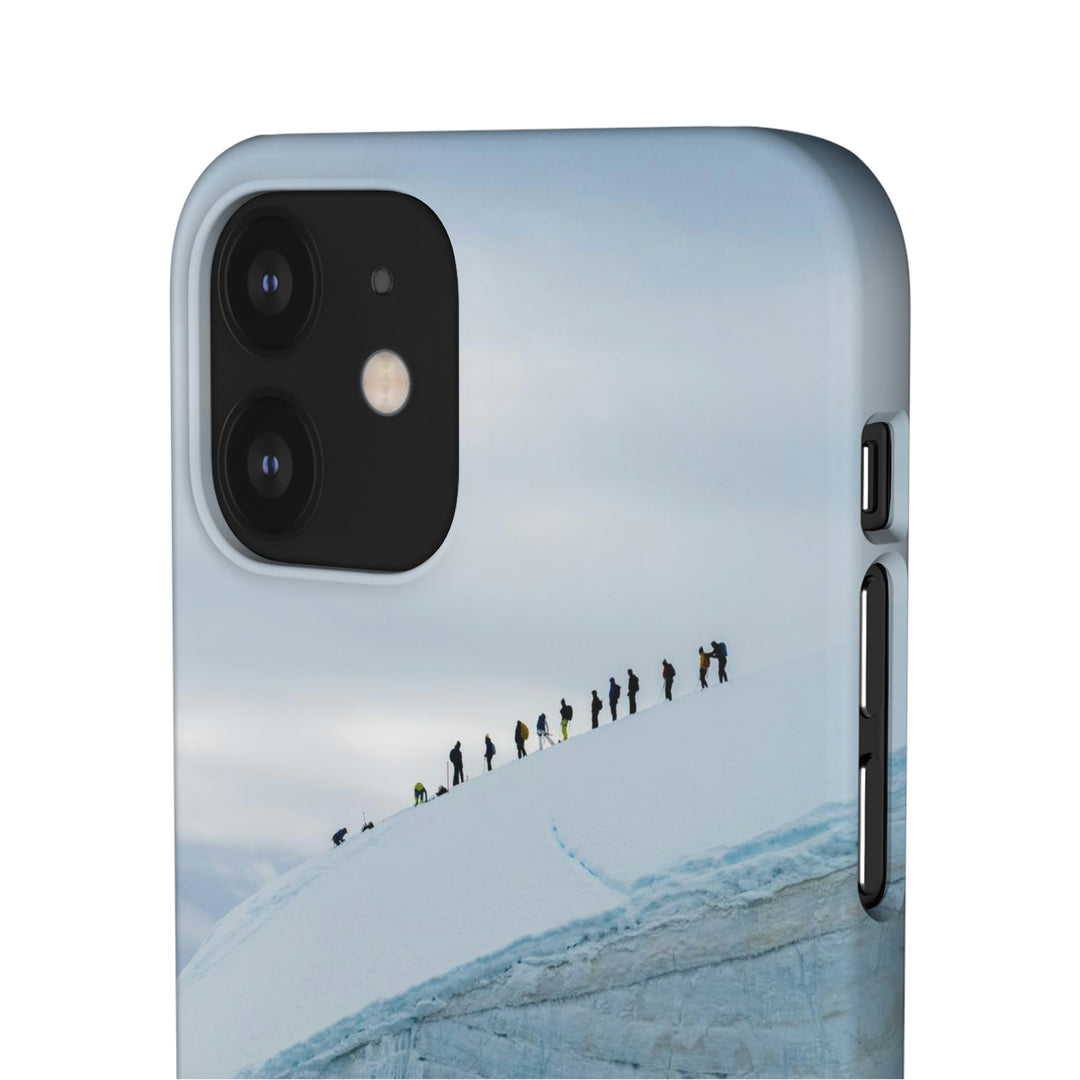 Preparing for the Climb - Phone Case