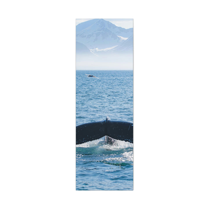 A Whale and A Mountain - Canvas