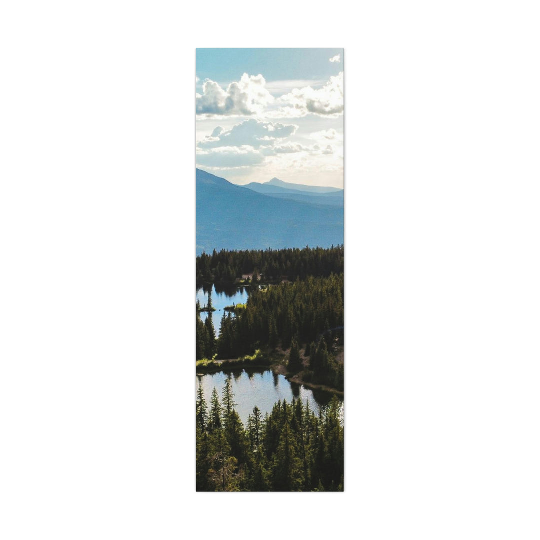 Cool Mountain Lakes - Canvas