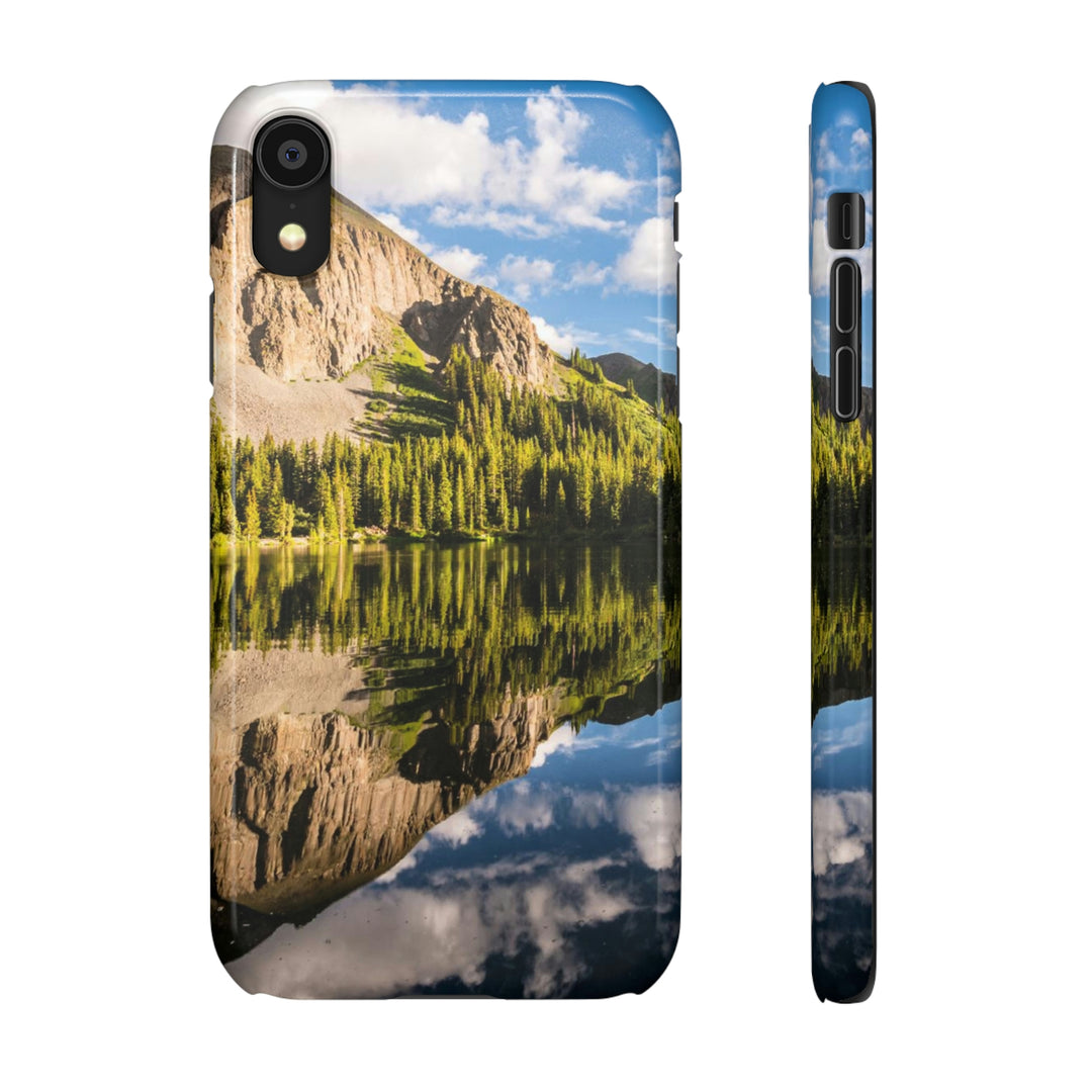 Mountain Scene Reflected - Phone Case