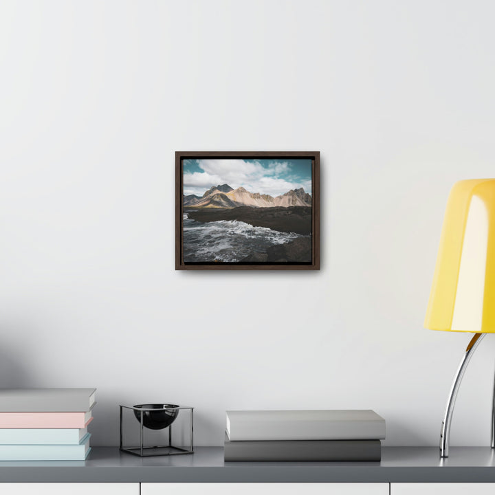 Crashing Sea - Canvas with Frame