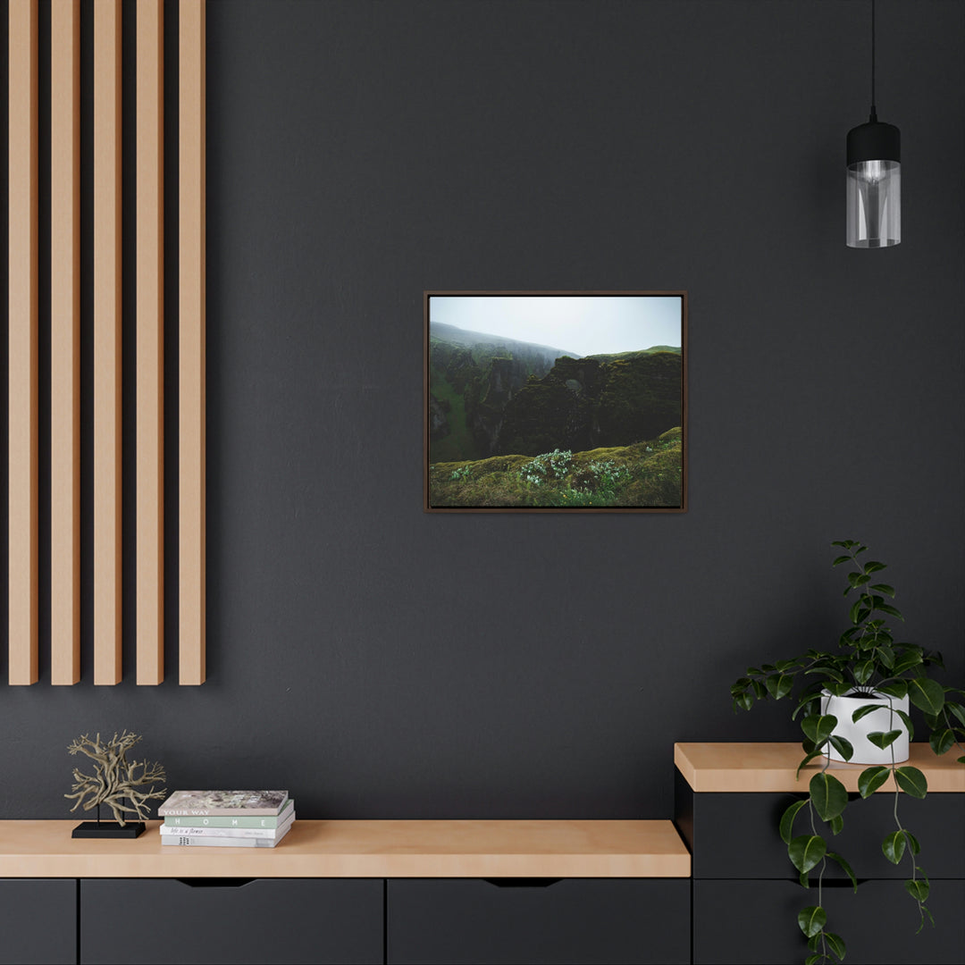 Mystical Canyon - Canvas with Frame