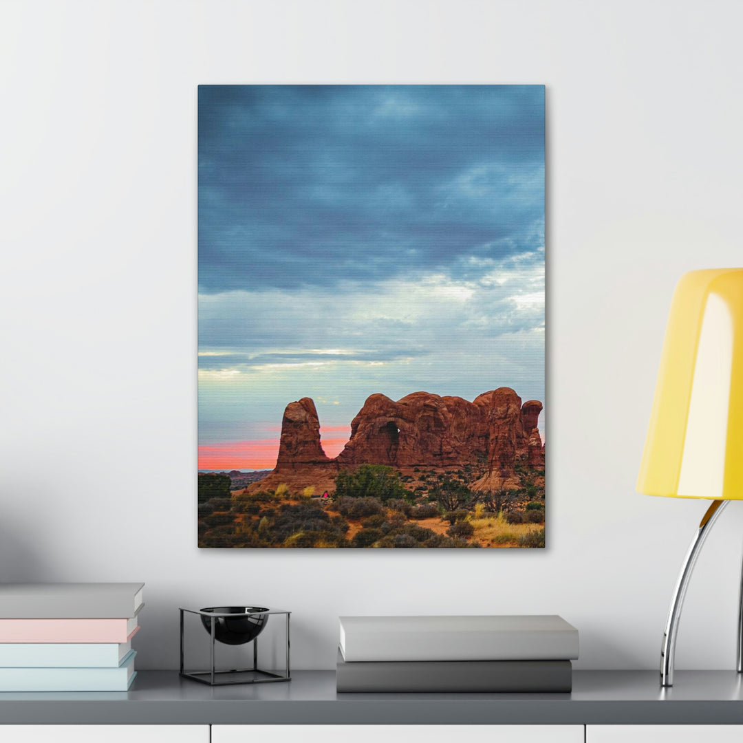 Arches at Sunset - Canvas