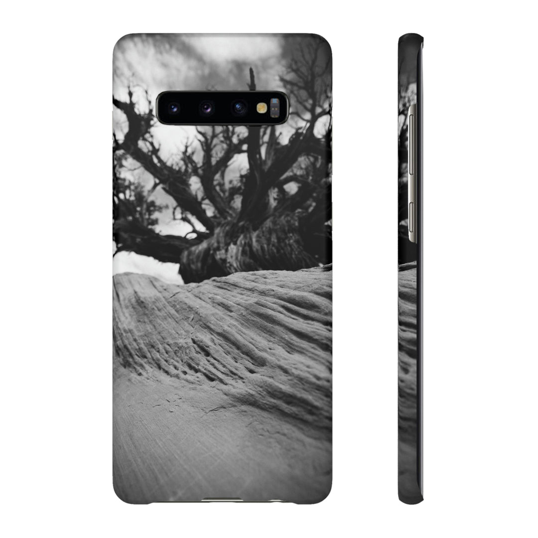 Desert Reach in Black and White - Phone Case