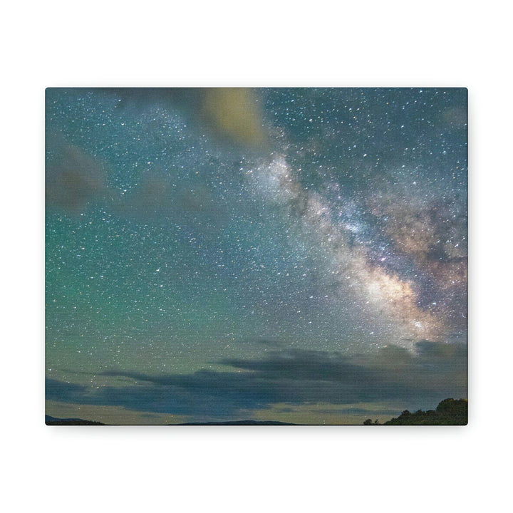 Milky Way Through the Clouds Part 1 - Canvas