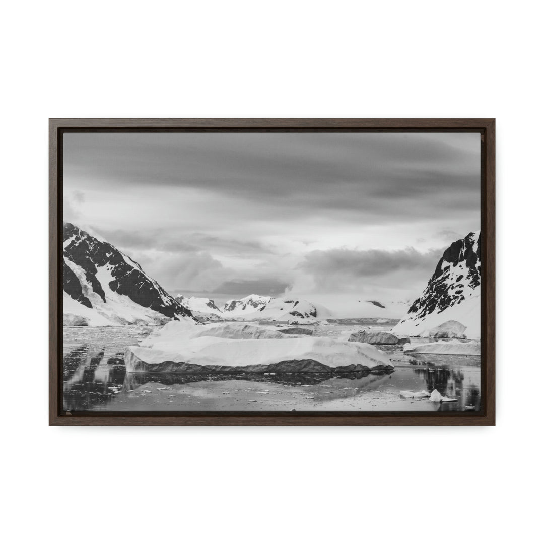 A Still Day in Black and White - Canvas with Frame