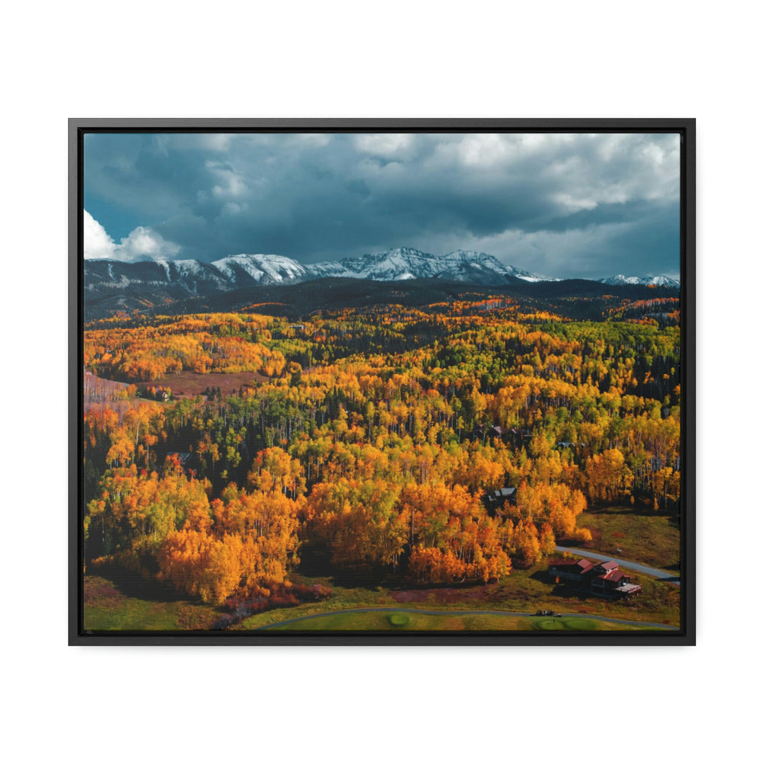 Golds of Autumn - Canvas with Frame