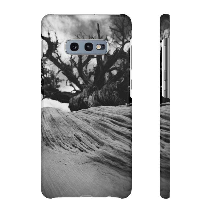 Desert Reach in Black and White - Phone Case