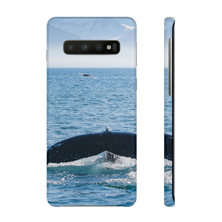 A Whale and A Mountain - Phone Case