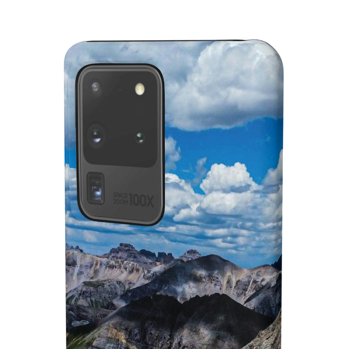 Imogene Pass From the Air - Phone Case