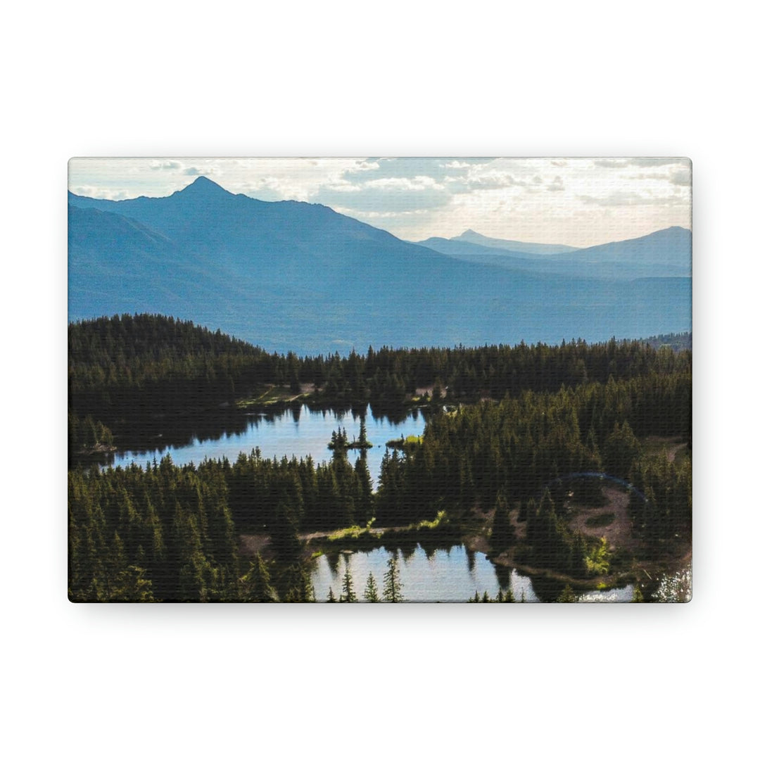 Cool Mountain Lakes - Canvas