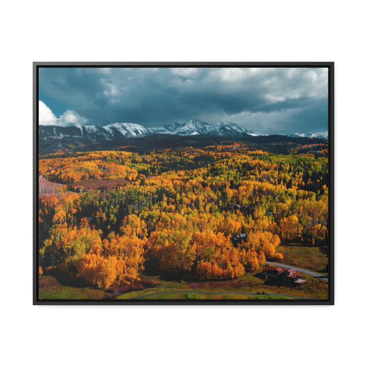 Golds of Autumn - Canvas with Frame