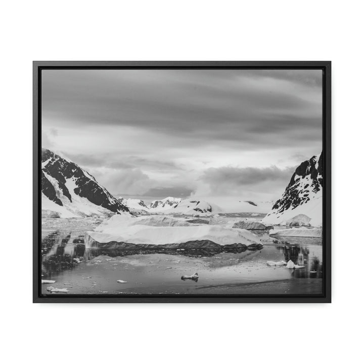 A Still Day in Black and White - Canvas with Frame