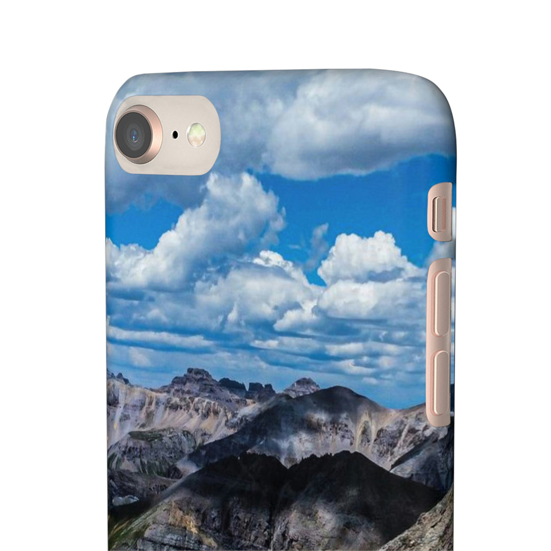 Imogene Pass From the Air - Phone Case