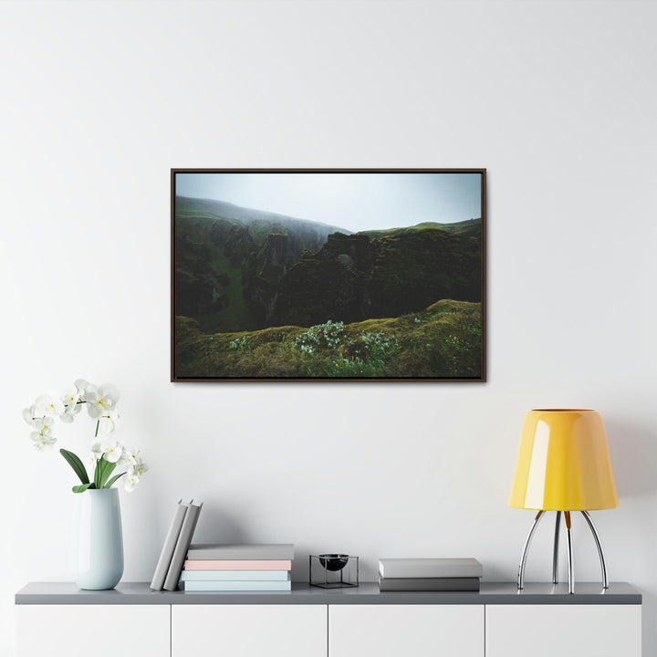 Mystical Canyon - Canvas with Frame